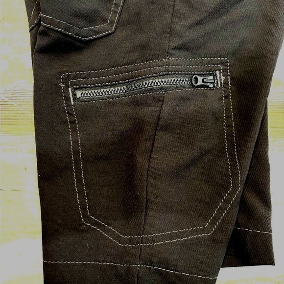 Lee Dungarees Shorts Boys Size 7 Black - Picture 10 of 15